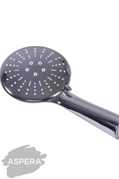 DESIPHON Fonksiyonel Geniş Başlıklı El Duşu – Su Tasarruflu, Yüksek Basınçlı, Krom Kaplama - 2