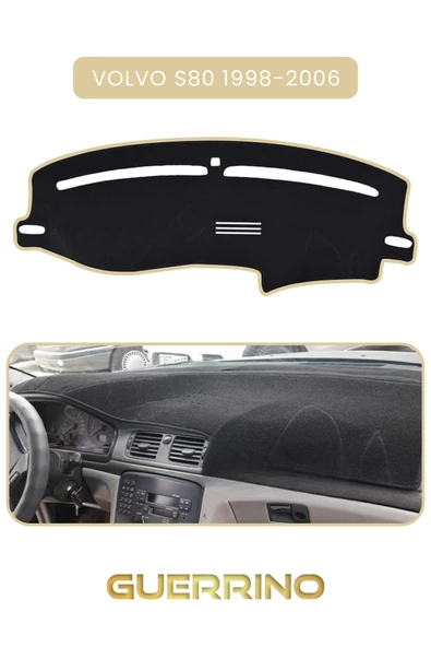 Guerrino  VOLVO S80 (1998-2006)TORPİDO KORUMA HALISI BEJ KENAR ürün görseli