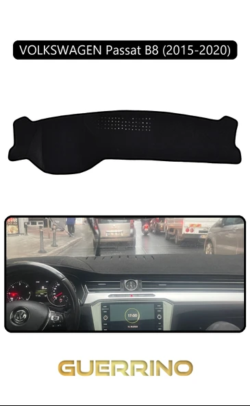 Guerrino  VOLKSWAGEN Passat B 8 (2015-2020)TORPİDO KORUMA HALISI SİYAH KENAR ürün görseli