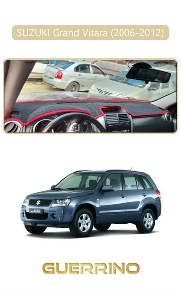 Guerrino  SUZUKI Grand Vitara (2006-2012) TORPİDO KORUMA HALISI BEJ KENAR ürün görseli