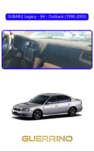 Guerrino  SUBARU Legacy / B4 / Outback (1998-2003)TORPİDO KORUMA HALISI MAVİ KENAR ürün görseli