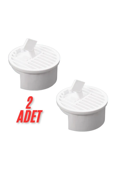 DESIPHON 2 ADET Gider Kapağı, Yer Süzgeci, Izgarası Gider Kapağı, Yer  Süzgeci  Süzeği - 2
