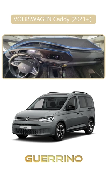 Guerrino  VOLKSWAGEN Caddy (2021+) TORPİDO KORUMA HALISI BEJ KENAR ürün görseli