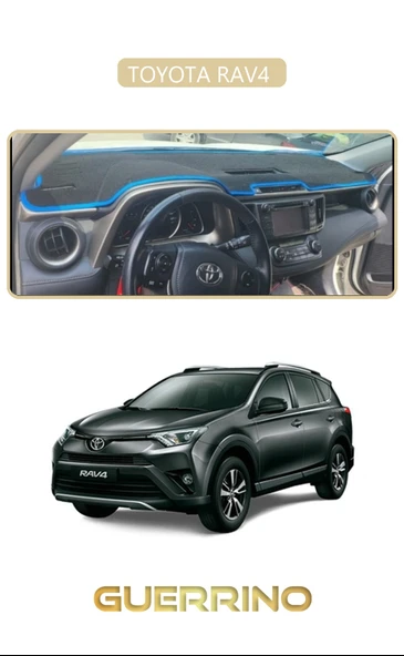 Guerrino  TOYOTA RAV4 TORPİDO KORUMA HALISI BEJ KENAR ürün görseli
