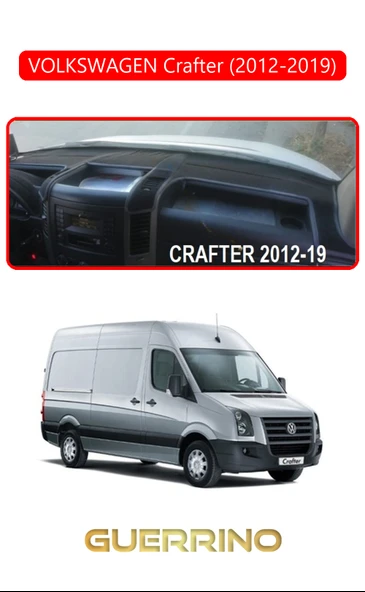 Guerrino  VOLKSWAGEN Crafter (2012-2019)TORPİDO KORUMA HALISI KIRMIZI KENAR ürün görseli