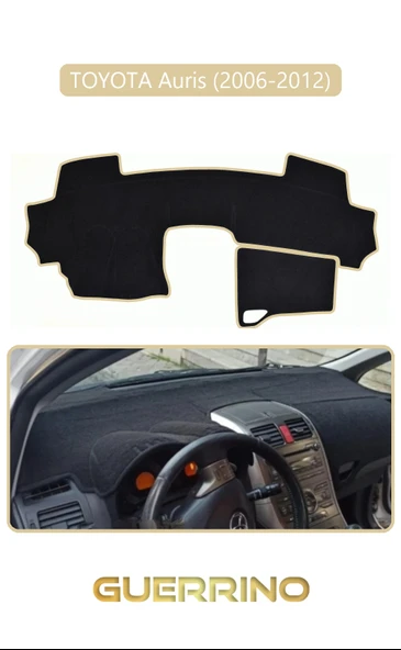 Guerrino  TOYOTA Auris (2006-2012)TORPİDO KORUMA HALISI BEJ KENAR ürün görseli