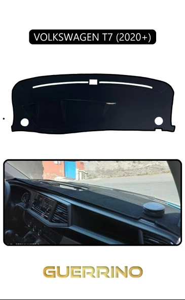 Guerrino  VOLKSWAGEN T7 (2020+)TORPİDO KORUMA HALISI SİYAH KENAR ürün görseli
