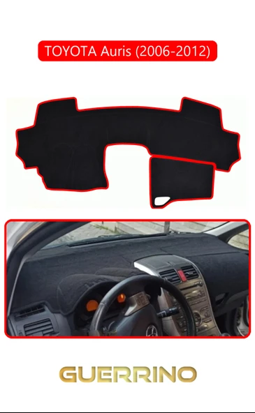Guerrino  TOYOTA Auris (2006-2012)TORPİDO KORUMA HALISI KIRMIZI KENAR ürün görseli