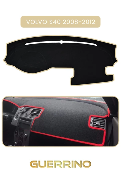 Guerrino  VOLVO S40 (2008-2012)TORPİDO KORUMA HALISI BEJ KENAR ürün görseli