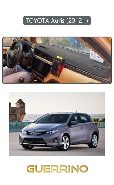 Guerrino  TOYOTA Auris (2012-2013)TORPİDO KORUMA HALISI GRİ KENAR ürün görseli