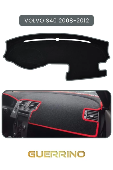 Guerrino  VOLVO S40 (2008-2012)TORPİDO KORUMA HALISI GRİ KENAR ürün görseli