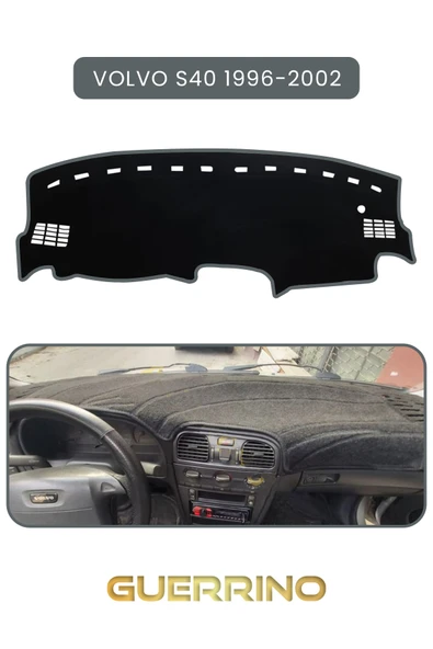 Guerrino  VOLVO S40 (1996-2002)TORPİDO KORUMA HALISI GRİ KENAR ürün görseli