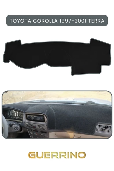 Guerrino  TOYOTA Corolla (1997-2001) TERRATORPİDO KORUMA HALISI GRİ KENAR ürün görseli