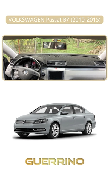 Guerrino  VOLKSWAGEN Passat B7 (2010-2015)TORPİDO KORUMA HALISI BEJ KENAR ürün görseli