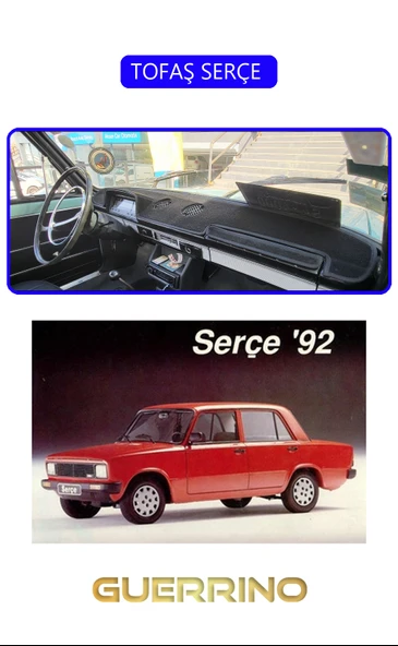 Guerrino  TOFAŞ SERÇE TORPİDO KORUMA HALISI MAVİ KENAR ürün görseli