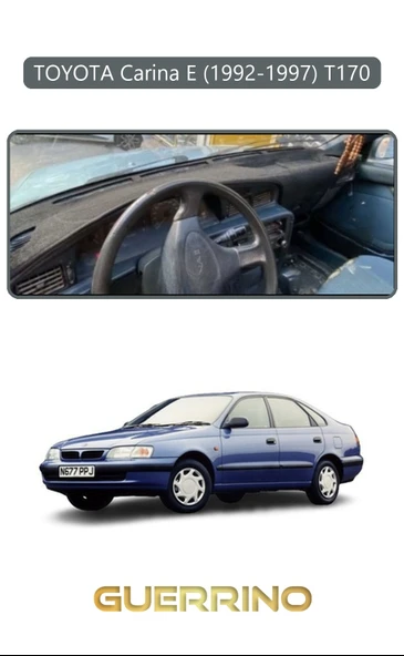 Guerrino  TOYOTA Carina E (1992-1997) T170TORPİDO KORUMA HALISI GRİ KENAR ürün görseli