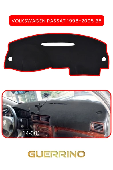 Guerrino  VOLKSWAGEN Passat (1996-2005) - (B5; )TORPİDO KORUMA HALISI KIRMIZI KENAR ürün görseli
