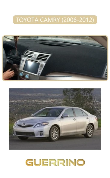 Guerrino  TOYOTA CAMRY (2006-2012)TORPİDO KORUMA HALISI BEJ KENAR ürün görseli