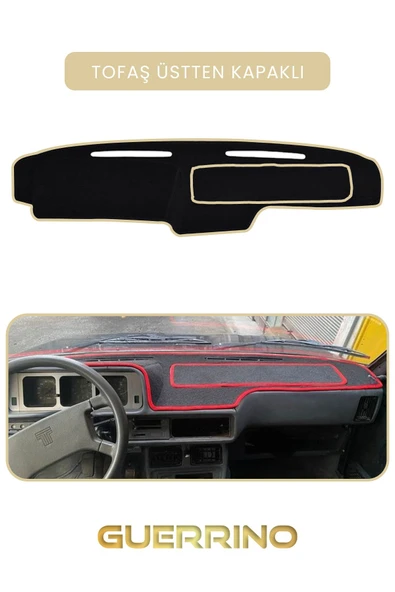 Guerrino  TOFAŞ ÜSTTEN KAPAKLITORPİDO KORUMA HALISI BEJ KENAR ürün görseli