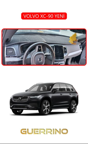 Guerrino  VOLVO XC-90 YENİTORPİDO KORUMA HALISI KIRMIZI KENAR ürün görseli