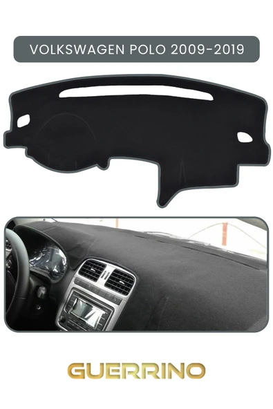 Guerrino  VOLKSWAGEN Polo (2009-2019)TORPİDO KORUMA HALISI GRİ KENAR ürün görseli