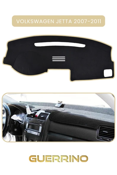 Guerrino  VOLKSWAGEN Jetta (2007-2011)TORPİDO KORUMA HALISI BEJ KENAR ürün görseli