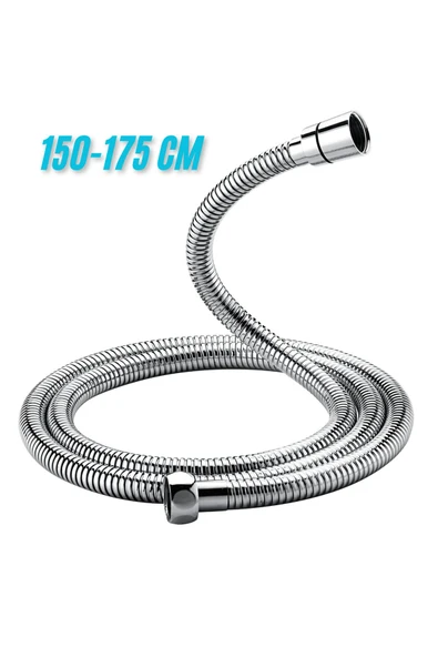 DESIPHON Paslanmaz Kopmaz Patlamaz Kaliteli Çelik Duş Hortumu Tüm Duş Setleri Ile Uyumlu - 150cm