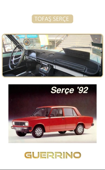 Guerrino  TOFAŞ SERÇE TORPİDO KORUMA HALISI BEJ KENAR ürün görseli