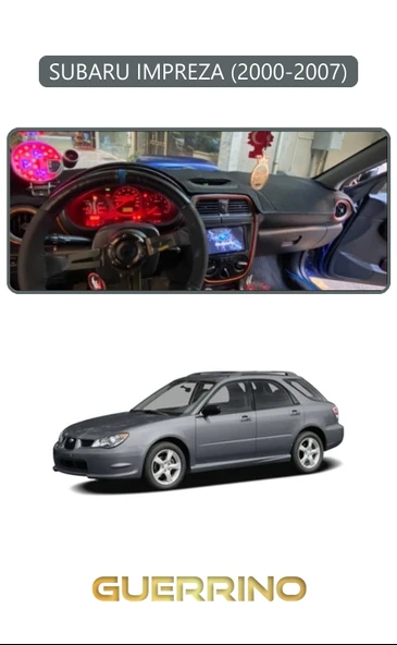 Guerrino  SUBARU IMPREZZA (2000-2007)TORPİDO KORUMA HALISI GRİ KENAR ürün görseli