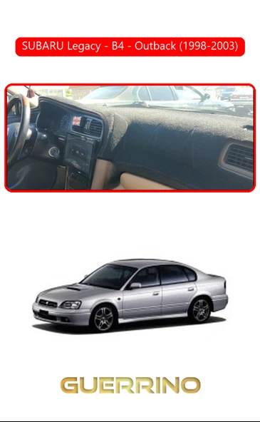 Guerrino  SUBARU Legacy / B4 / Outback (1998-2003)TORPİDO KORUMA HALISI KIRMIZI KENAR ürün görseli
