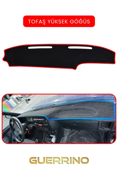 Guerrino  TOFAŞ YÜKSEK GÖGÜSTORPİDO KORUMA HALISI KIRMIZI KENAR ürün görseli