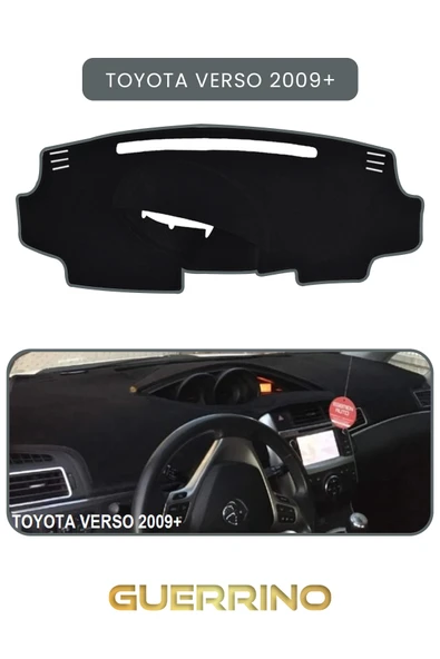 Guerrino  TOYOTA Verso (2009+)TORPİDO KORUMA HALISI GRİ KENAR ürün görseli