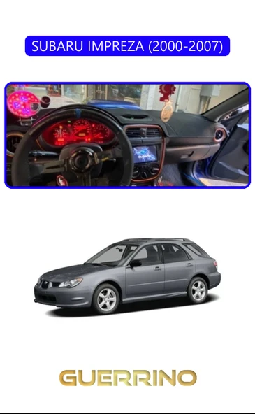 Guerrino  SUBARU IMPREZZA (2000-2007)TORPİDO KORUMA HALISI MAVİ KENAR ürün görseli