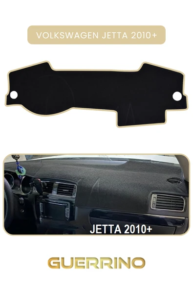 Guerrino  VOLKSWAGEN Jetta (2010+)TORPİDO KORUMA HALISI BEJ KENAR ürün görseli