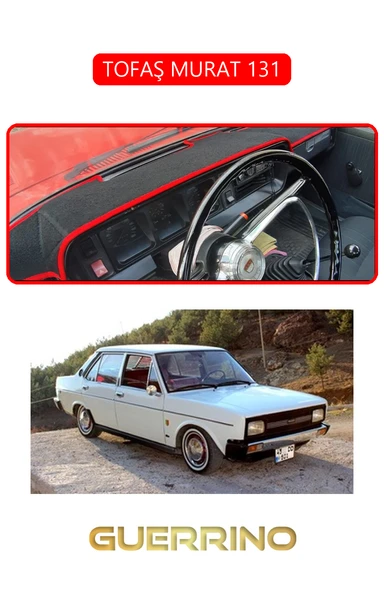 Guerrino  TOFAŞ MURAT 131TORPİDO KORUMA HALISI KIRMIZI KENAR ürün görseli