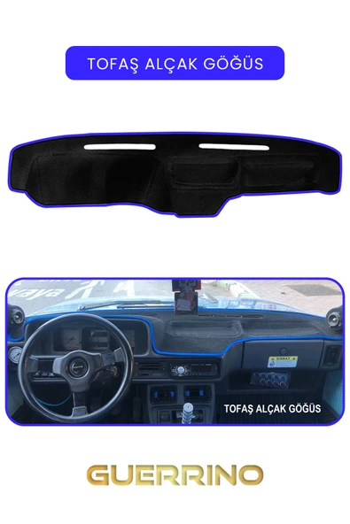 Guerrino  TOFAŞ ALÇAK GÖGÜSTORPİDO KORUMA HALISI MAVİ KENAR ürün görseli