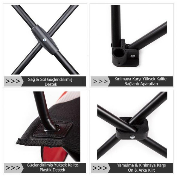 Sportlife Evolite Nature Katlanabilir Kamp Koltuğu 4li Set - 2