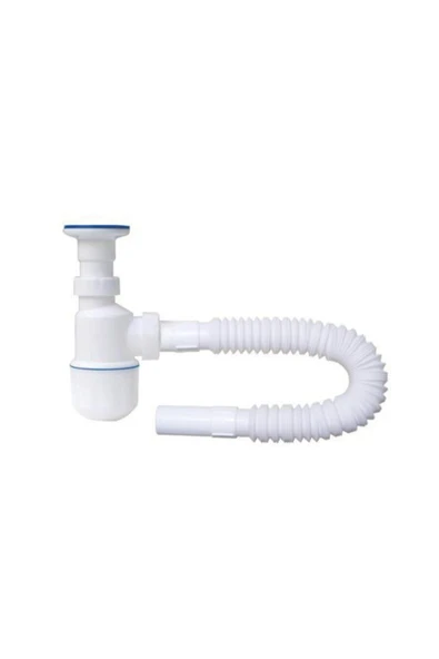 Körüklü Tahliye Taslı Lavabo Sifonu