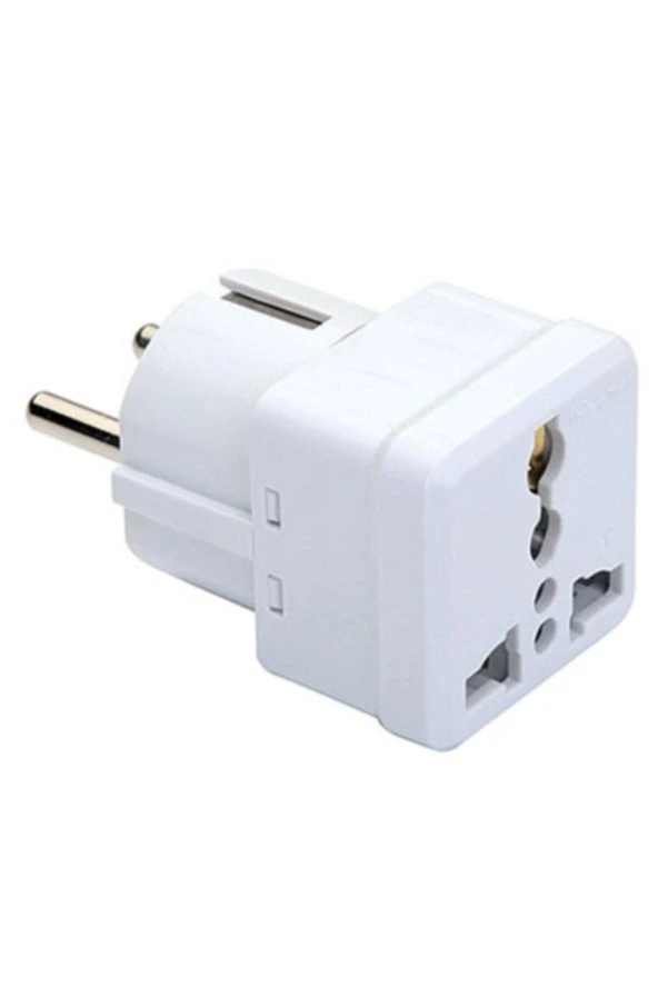 DE-PA 11117 UNIVERSAL FİŞ ÇEVİRİCİ 5 ADET AMERİKAN-İNGİLİZ BAKIR