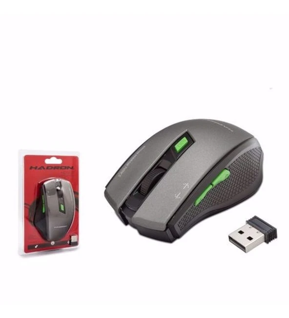 HADRON HD5637 MOUSE WIRELESS 1600 DPI USB TAK ÇALIŞTIR OPTİK MOUS