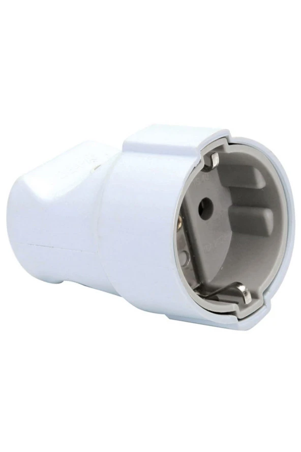 DE-PA 11102 TOPRAKLI DİŞİ FİŞ BAKIR 1.KALİTE FİŞ PRİZ