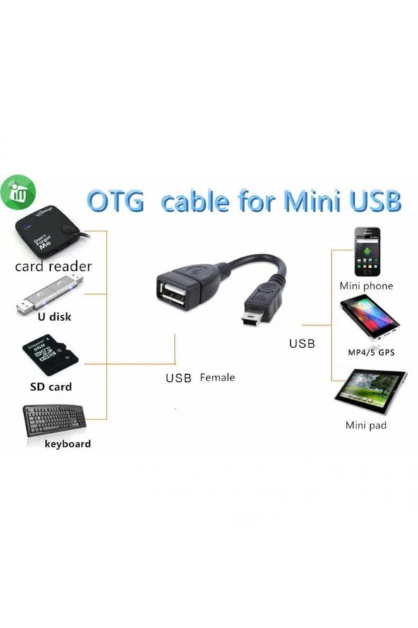 HADRON HN4591K OTG V3/5PIN TO USB KUTULU - Resim 2