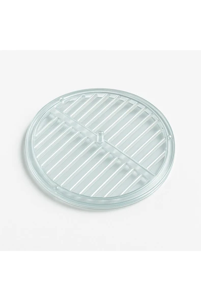 DESIPHON Şeffaf Cam Menfez Kapağı 18 cm Doğalgaz Uyumlu, Estetik ve Hava Geçirgen Tasarım - 3