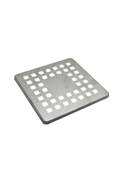 1 Adet Yer Sifonu Süzgeci Kapak Küçük Boy Metal Paslanmaz Duş Süzgeci Kapağı Gider Kapağı