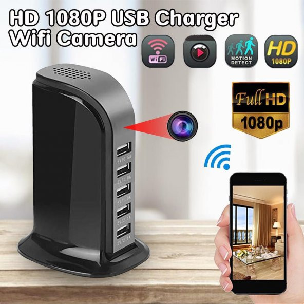 USB ŞARJ VİDEO KAYDEDİCİ BEBEK KAMERA FULL HD 4K 1080P WİFİ SINIRSIZ MESAFE UZAKTAN İZLEMELİ TUYA 66 - 1