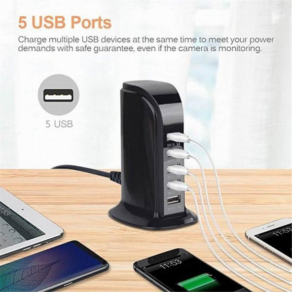USB ŞARJ VİDEO KAYDEDİCİ BEBEK KAMERA FULL HD 4K 1080P WİFİ SINIRSIZ MESAFE UZAKTAN İZLEMELİ TUYA 66 - 4