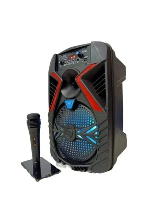 OTY-828 HOPARLÖR USB+FM+SD+AUX BLUETOOTH DESTEKLİ TAŞINABİLİR HOPARLÖR - 2