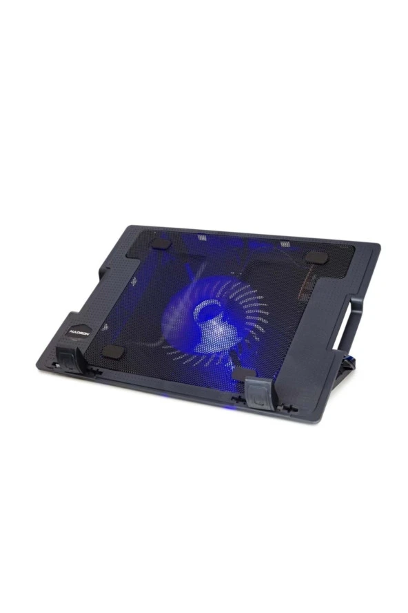 NOTEBOOK SOĞUTUCU LEDLİ 14 CM 5 FARKLI YÜKSEKLİK AYARI SESSİZ FAN NOTEBOOK SOĞUTUCU HADRON HN2004 - 3