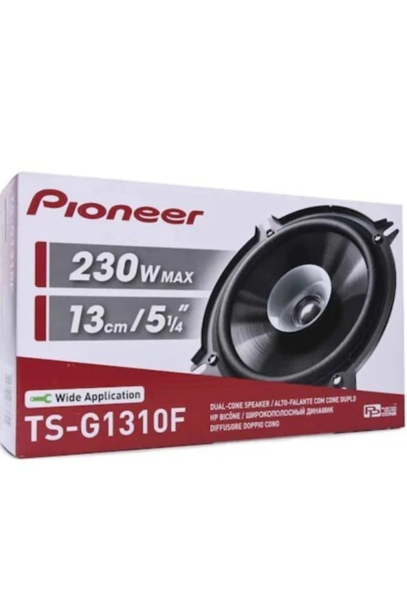 OTO HOPARLÖR 13 CM 230 WATT 4 OHM 89DB OTO HOPARLÖR PIONEER TS-G1310F