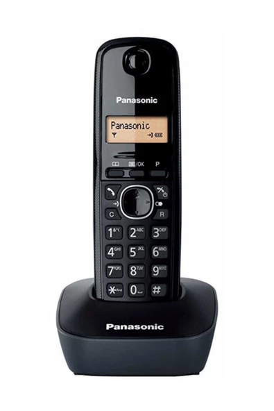 Panasonic KX-TG1611 Dect Telefon Siyah